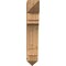 Ekena Millwork Merced Arts & Crafts Rough Sawn Bracket, Western Red Cedar, 6"W x 22"D x 34"H BKT06X22X34MRC03RWR - alternate 3